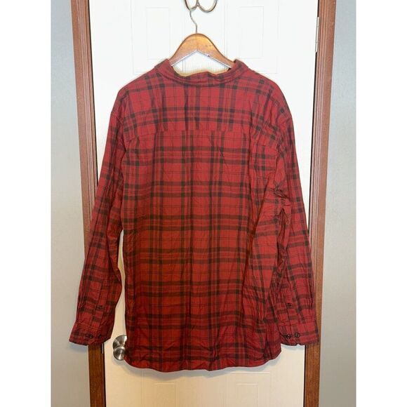 NWT Hawker Rye Velasquez Washed Plaid Twill Shirt Size 2XL - Picture 2 of 13